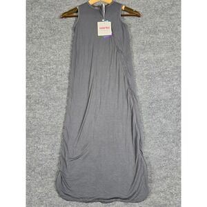 Hapiu Unisex Baby Sleep Sack Bag Rayon Bamboo M 18-36 Months Grey